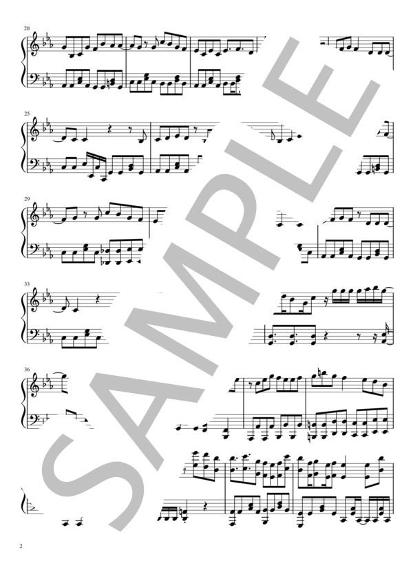 【楽譜】夜に駆ける／YOASOBI （ピアノソロ，上級） - Piascore 楽譜 ...