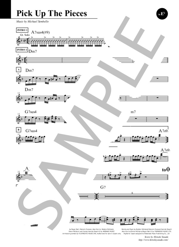 Ralph's Piano Waltz ビッグバンド中古譜面 Ralph's Piano Waltz ビッグバンド中古譜面 Ralph's Piano Waltz